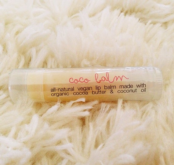 Coco Balm - Vegan, All-Natural Lip Balm with Coconut Oil & Cocoa Butter
