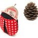 Magical ladybug mini coin purse