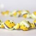 Yellow & Gray Chevron Necklace Teething, Breastfeeding, Babywearing, Bridesmaid Necklace- Chevron Necklace