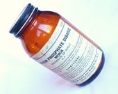 Sodium Phosphate apothocary bottle by Duraglas and Merck