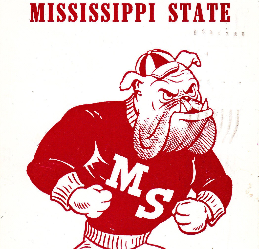 Mississippi State Bulldogs Football 1965 by EphemeraObscura