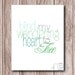 RESERVED FOR CRISTIN Bind My Wandering Heart