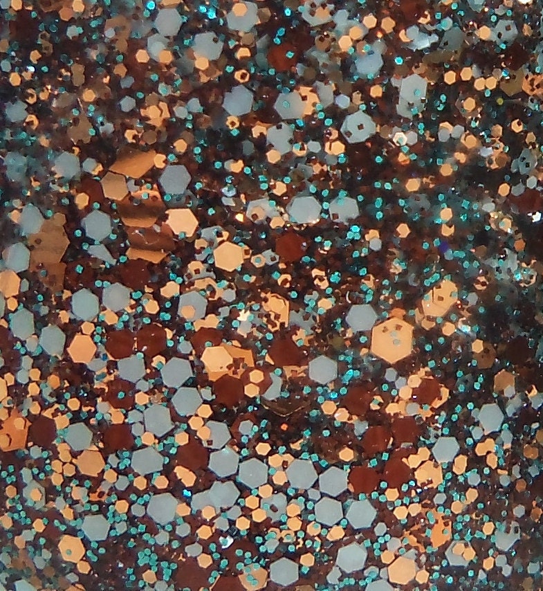 MINI Patina Glitter Nail Polish