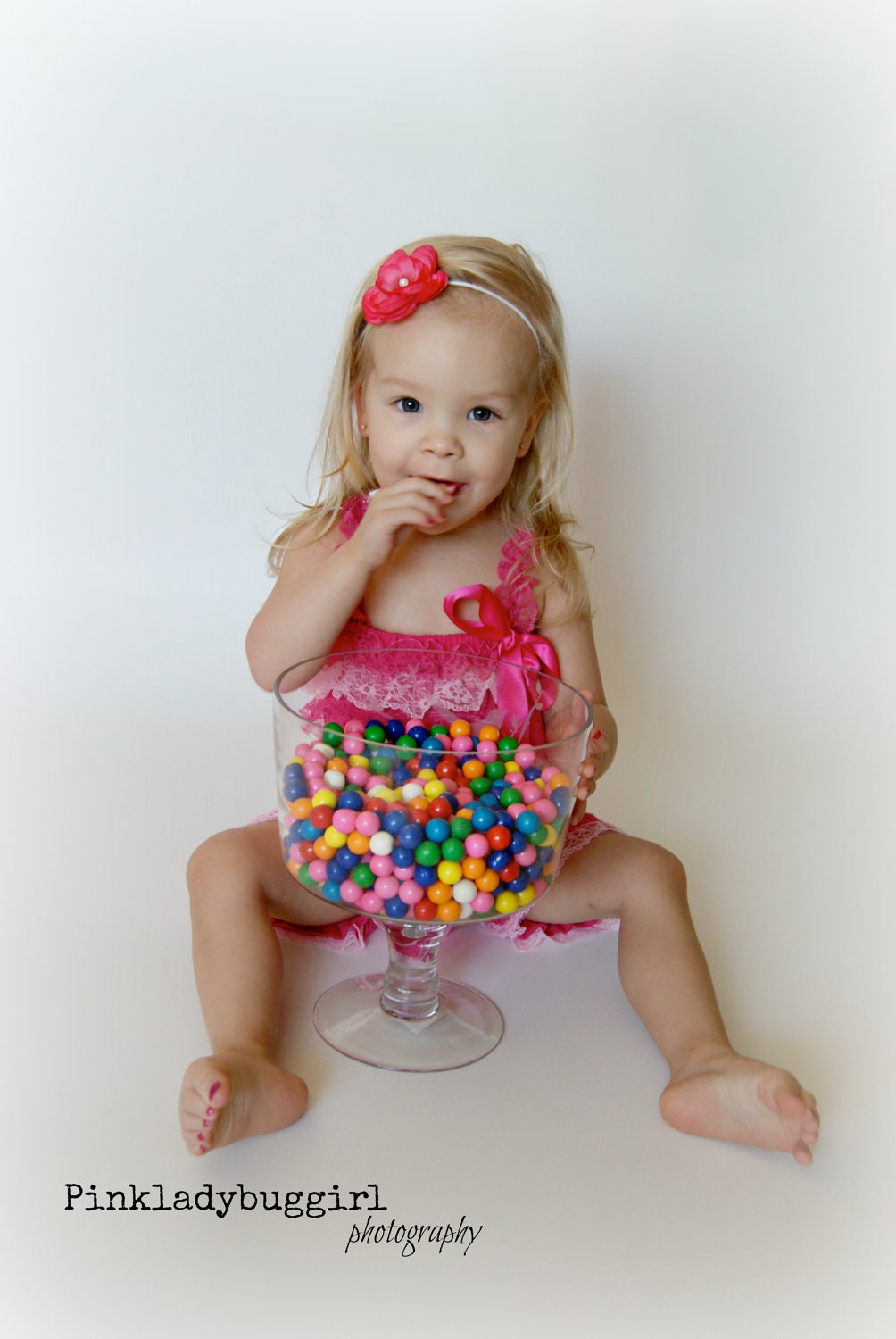 gorgeous 2 tone pink petti romper photo prop must have READY to SHIP six 9 month to 3 years