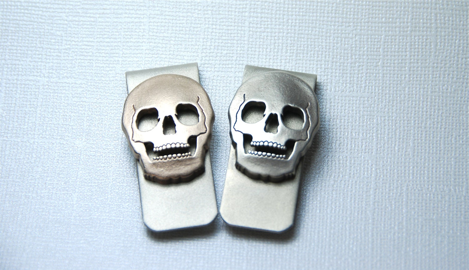 Men: Dad, Boss, Brother, Husband, Boyfriend, Skull Money Clip for Him