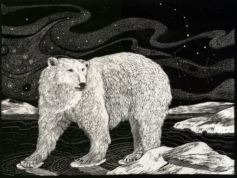 Polar Guardian Art Card