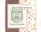 Bun in the Oven Card