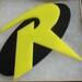 DC Comics Robin Logo Inspired Dual color Necklace