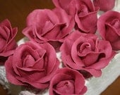 Gumpaste roses, sugar roses for cake decorating