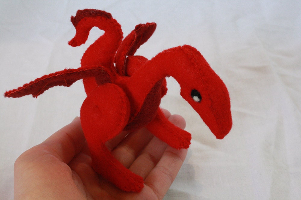 Mandy the red dragon