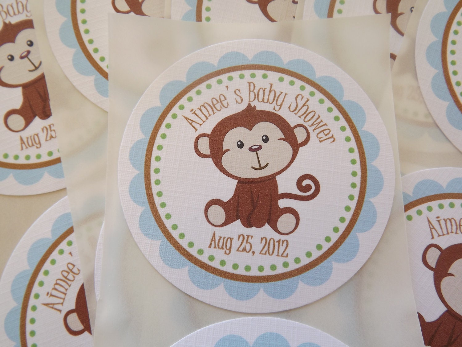 Cute Boy Monkey: Sticker Il_570xn