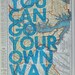 Maryland and Delaware / You Can Go Your Own Way/ Letterpress Print on Antique Atlas Page