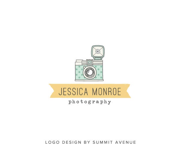 Custom PreDesigned / pre-made Camera Photography Logo by summit avenue
