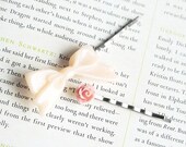 Bow and Flower Bobby Pins, Hair Grips, Clips