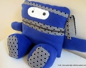 Blue Pajama Pal Ninja Pillow
