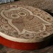 Henna Owl Drum, Percussion, Instrument  -SALE-