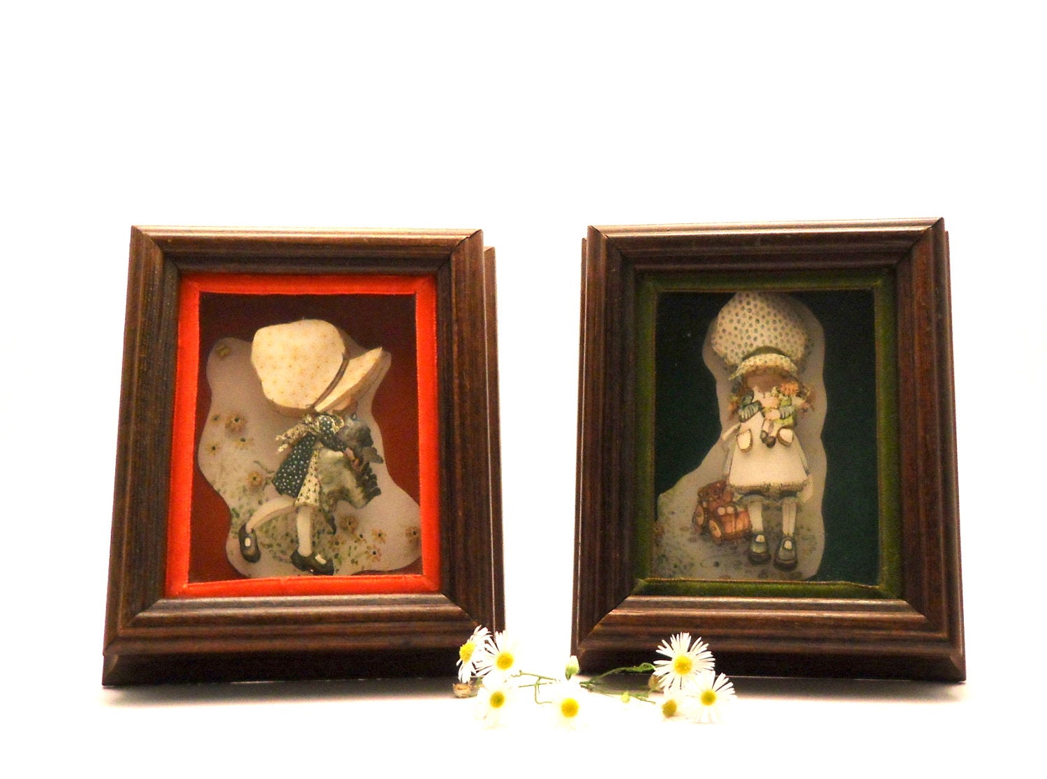 Holly Hobbie Shadow Box Wall Hangings
