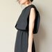60s Avant Garde Maxi Dress, vintage minimalist Mod full length black evening gown, high fashion formal, art school cool party frock