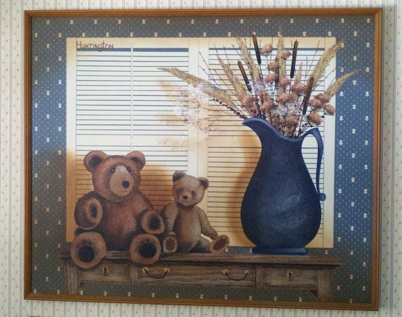 teddy bear painting art