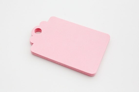 Paper Tag - Gift Tag - Price Tag - Bubble Gum