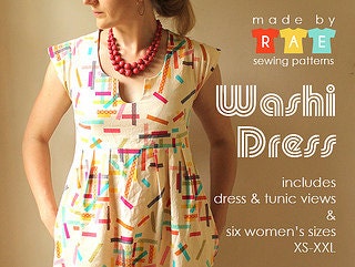 Made by Rae Washi Dress and Tunic Women's Pattern - KlothShoppe