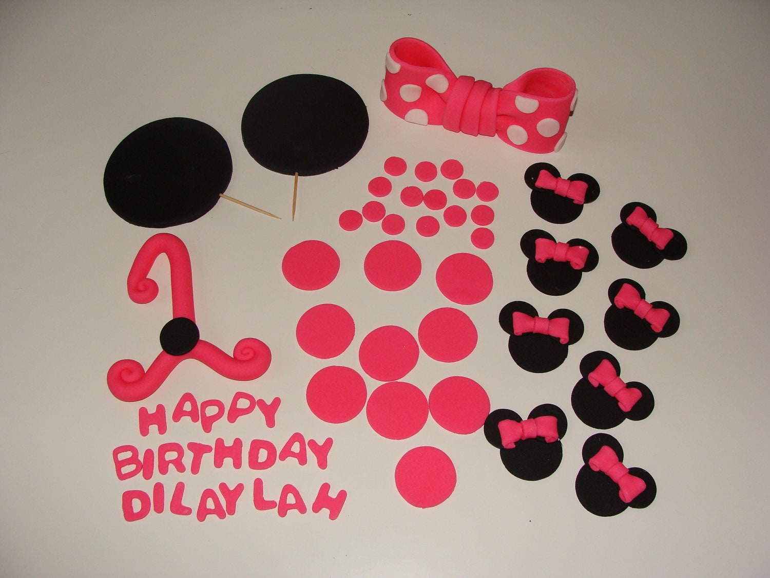 Minnie Mouse Fondant