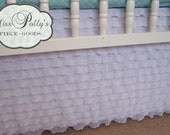 Custom Baby Crib Bedding- Ruffled Crib Skirt