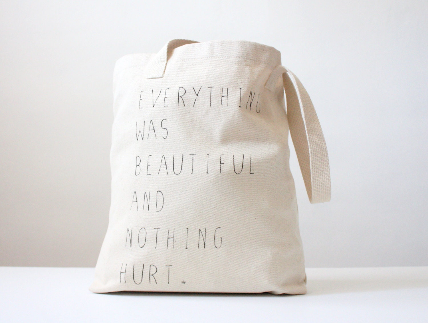 Kurt Vonnegut Tote Bag - Screen Printed Slaughterhouse-Five Tote Bag
