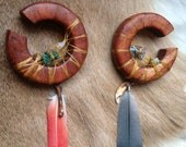 MADE TO ORDER-Dream Catcher wood Hoop Gauges/ Plugs