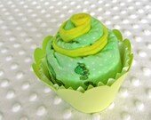 Cupcake Burp Cloth Gender Neutral Gift Turtles