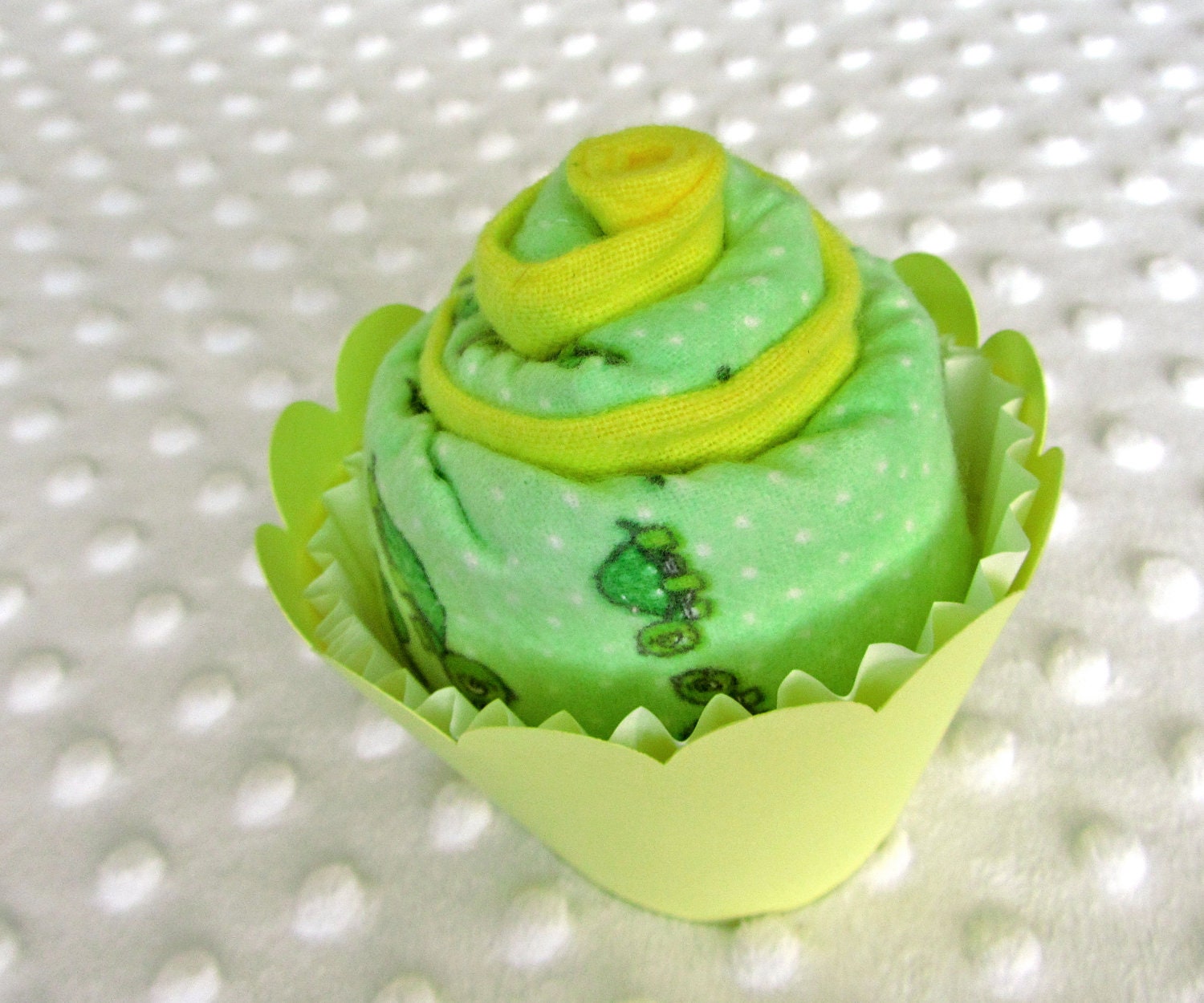 Cupcake Burp Cloth Gender Neutral Gift Turtles