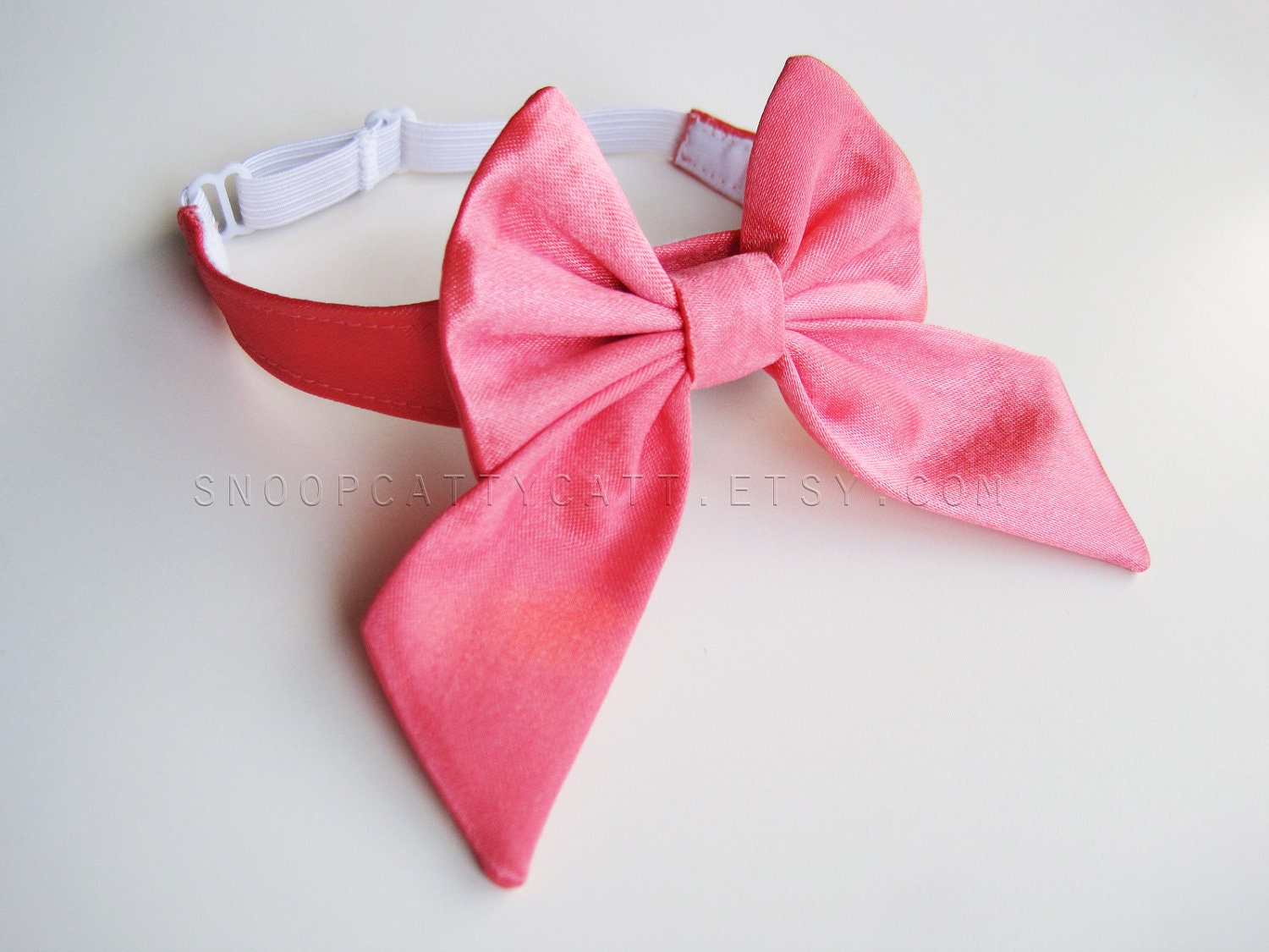Lady Cat Bow - Choose Your Own Satin