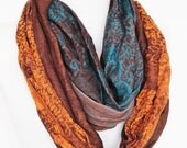Colorful Cotton Long Scarf, Camel, Gift