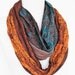 Colorful Cotton Long Scarf, Camel, Gift