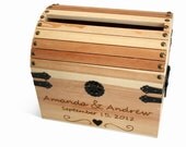 Wedding Card Box --- medium size, with card slot