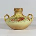 Vintage Vase Handpainted, Yellow, Roses, Bud Vase