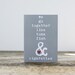 We Go Together Love Greeting Card - Tuna Fish & Cigarettes - Snarky Sarcastic Funny Gray Anniversary Wedding Valentines Day