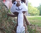 Chipmunk - Amigurumi - Hand Crocheted