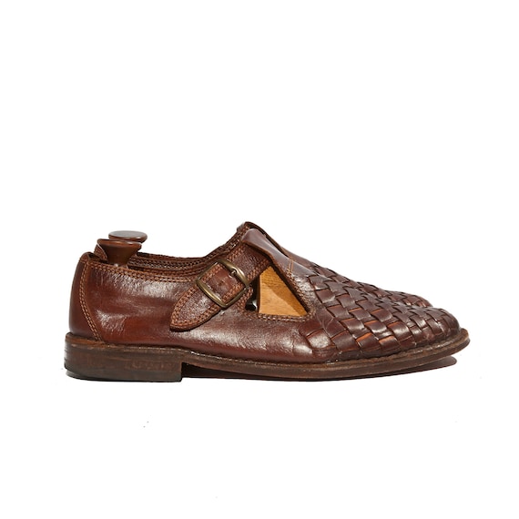 Men's Italian Huarache Sandal Shoes All Leather by NashDryGoods