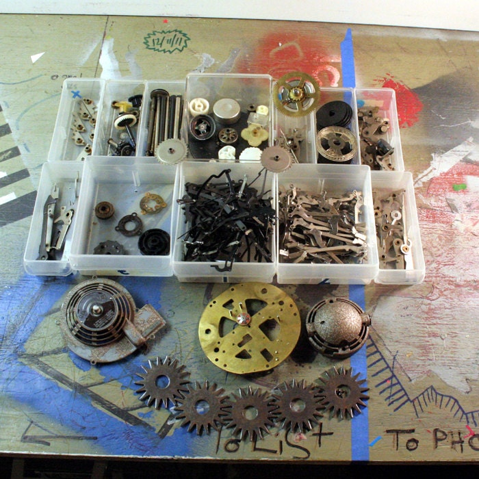 Steampunk Gears and Parts