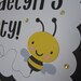 Baby's First Birthday Bumblebee Welcome Sign - Yellow and Black
