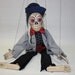 marioneta Muerte titere puppet ooak artdoll marionette
