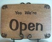 Double sided Open / Closed sign