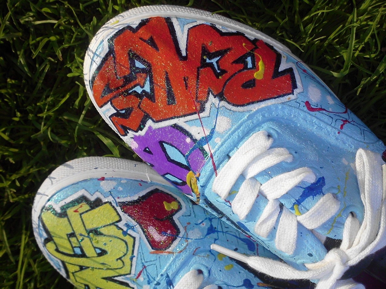 Price includes shoes Graffiti design