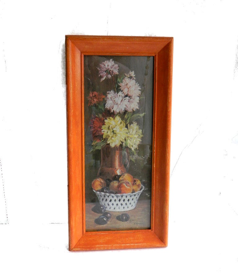 Upcycled Vintage Wooden Frame - Kitschy Boho Chic - Cottage Chic - French Cottage - Urban Farmhouse