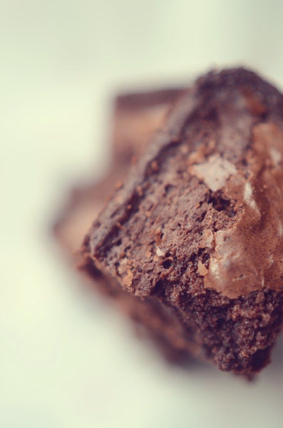 Kitchen Art-  food photograph, brownies, bright decor,  kitchen photography, desert, sweets,  8x10 print, fine art photography