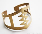 SPINE Brass Cuff Bracelet