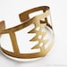 SPINE Brass Cuff Bracelet