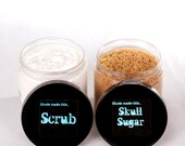 Natural Sugar Base Whipped Shea Butter and Fractionated Coconut Oil Scrub