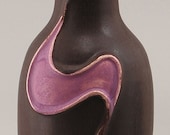 Product Development Vase in Eggplant and Orchid by Door Pottery-Arts and Crafts Style-Handmade Art Pottery